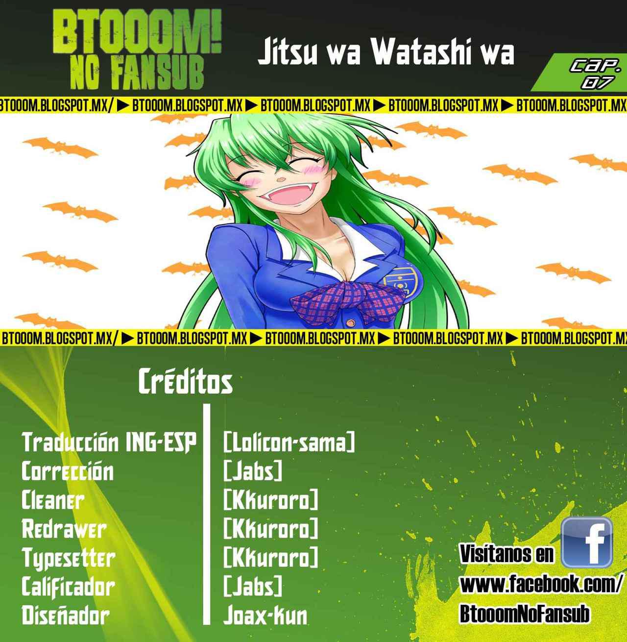 Jitsu wa Watashi wa Capítulo 7 Español - MangaTV